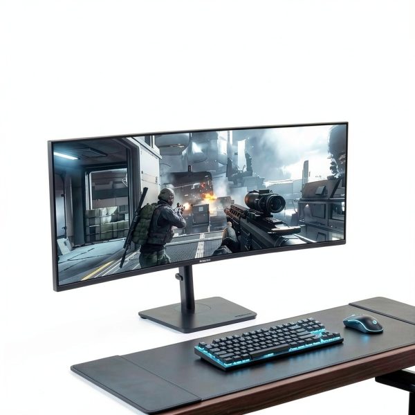 Deco Gear 49 Curved Ultrawide Gaming Monitor 165Hz KVM-6