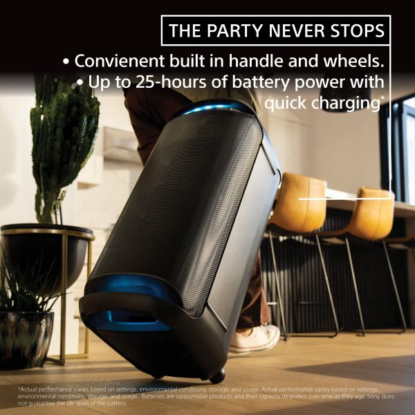 Sony XV800 Wireless Party Speaker Omnidirectional Sound IPX4-18