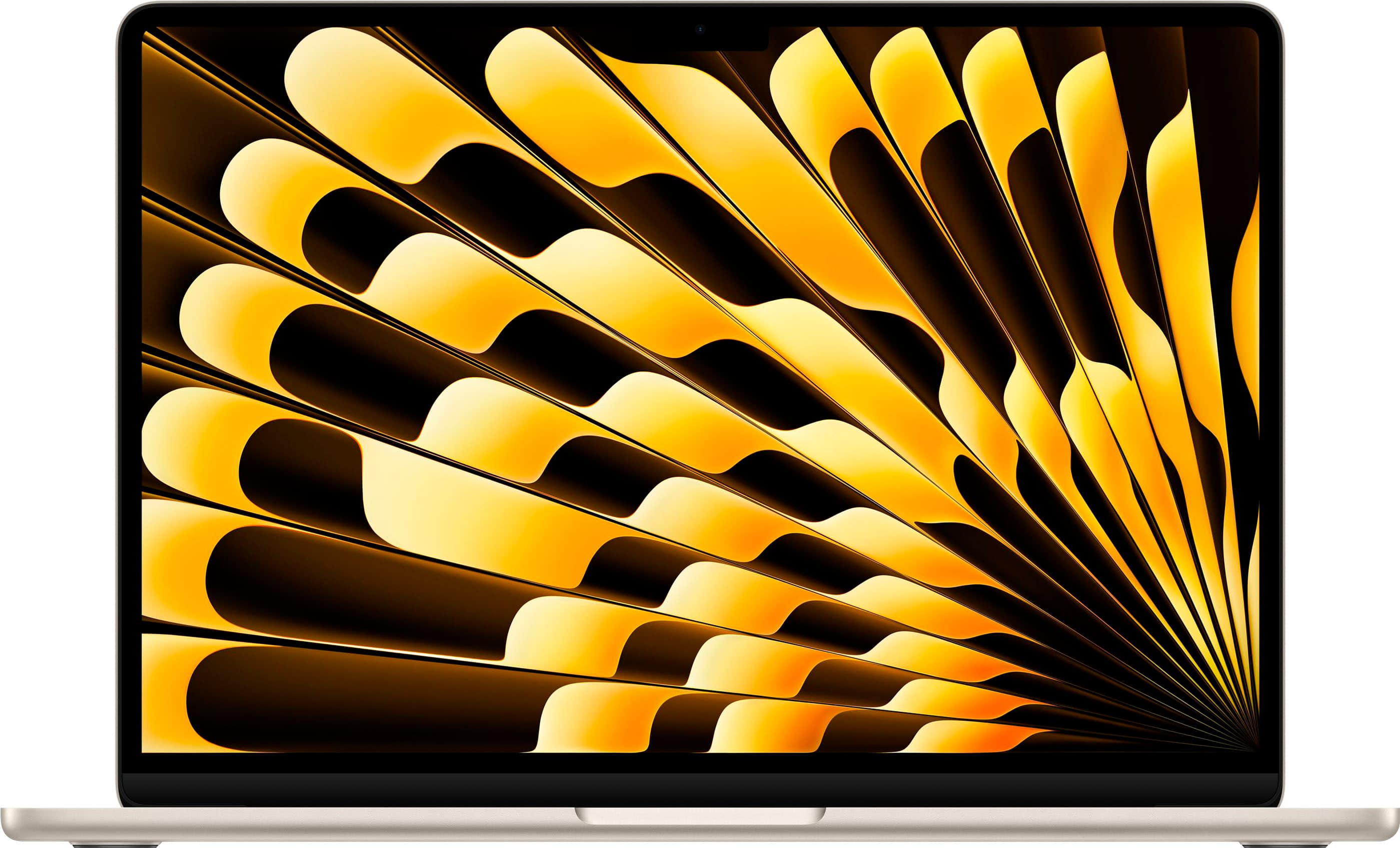 Apple MacBook Air 13-inch displaying a creative project on its Liquid Retina screen