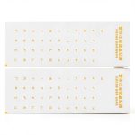 Pavo Chinese English Keyboard Stickers Transparent Yellow-0