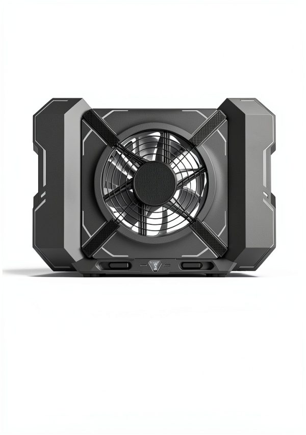 Laptop Cooling Pad with Large Fan and RGB Lighting for-5