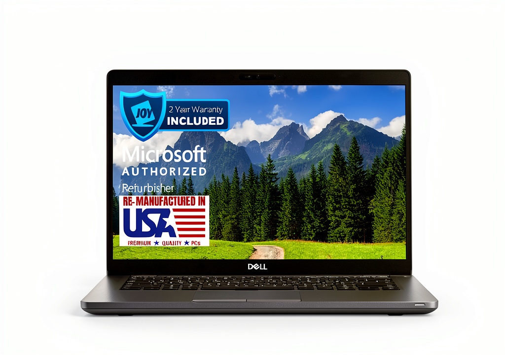 Dell Latitude 5410 laptop displaying Windows 11 Pro interface on a desk