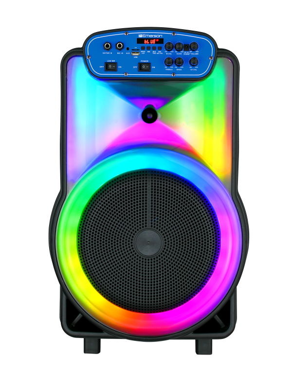 Emerson EDS-1220 Portable Bluetooth Party Speaker Flame-0