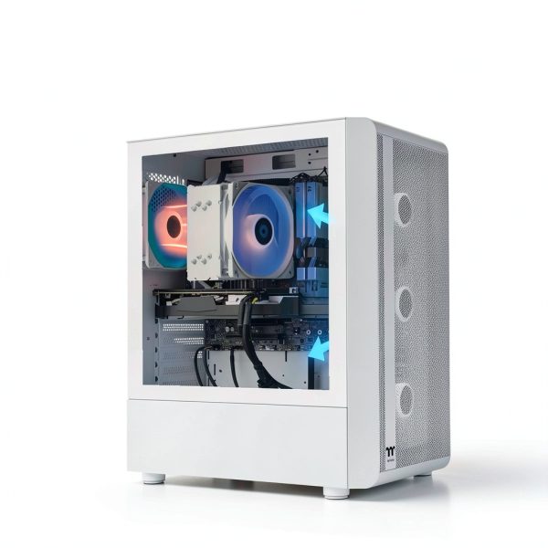 Thermaltake Quartz i350 R4 Gaming Desktop Intel i5 RTX 3050-2