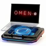 Gaming Laptop Cooling Pad RGB Fan Speed Control-0