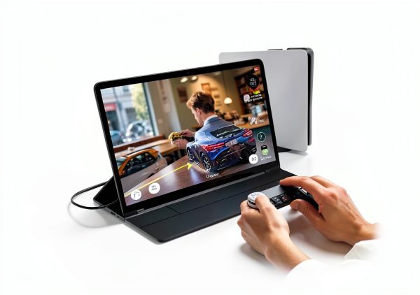 HKC V16 Portable Monitor Full HD IPS Ultra Slim Gray-9