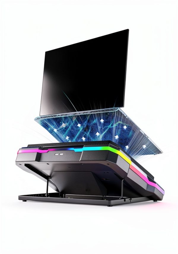 Pavo Laptop Cooling Pad 5.5 Inch Fan Gaming Performance-1