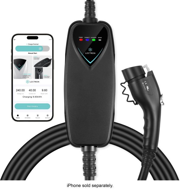 Lectron J1772 WiFi EV Charger Smart Control Fast Charging-0