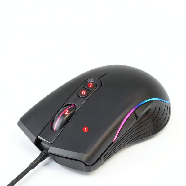 SKRAN Wired Gaming Mouse 8000 DPI RGB Ergonomic PC Laptop-5